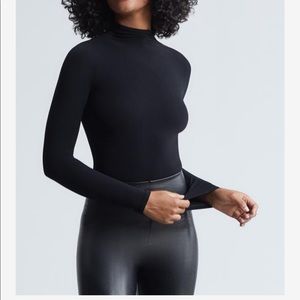 Commando BALLET MOCKNECK LONG SLEEVE BODYSUIT NWT